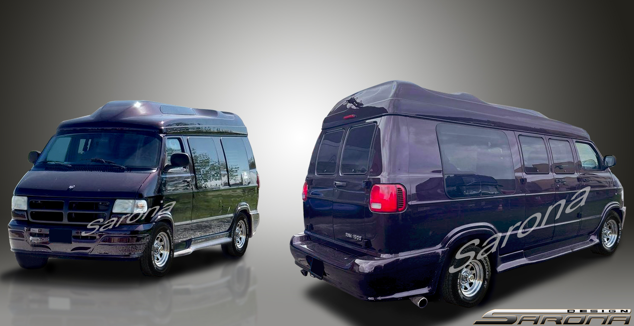 Custom Dodge Van  All Styles Body Kit (1994 - 2003) - $1390.00 (Part #DG-051-KT)
